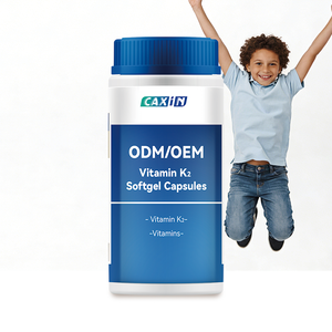 <span class=keywords><strong>Vitamine</strong></span> D3 + K2 MK-7 en gélules molles en gros |   Augmente la teneur en calcium pour la santé des os et du cœur |   Soutien artériel |   Usine certifiée GMP - Product Image 3