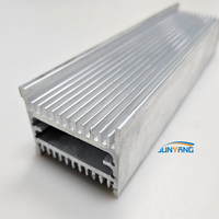 JUNYANG Alu fabricant personnalisé CNC 6061 6063 alliage profil CPU électronique LED aluminium extrudé dissipateur de chaleur
