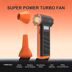 Ventilateur turbo électrique Newstyle 150000 tr/min, moteur sans balais, ventilateur turbo haute vitesse, ventilateur puissant rechargeable par USB, souffleur d'air puissant - Product Image 2