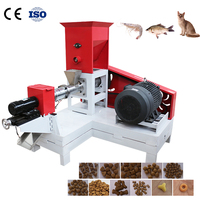 300 kg pro Stunde schwimmende Pellet Soja und Mais 6 Tonnen Std. Fischfutter Extruder
