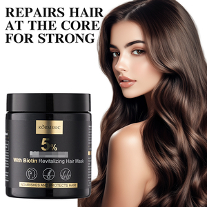 KORMESIC Marque Privée 250g Masque Capillaire Bio à la Biotine Activant la Croissance des Cheveux, Réparateur, Anti-Pelliculaire, Anti-Démangeaisons, Soin Capillaire Professionnel - Product Image 2