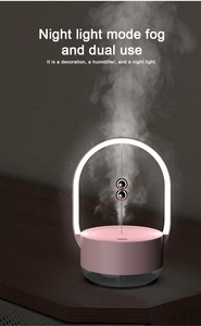 Difusor Nebulizador Ultrasónico de Aire, Luz LED Nocturna, Humidificador con Batería Recargable para Hotel, Coche, Hogar, RV, Fácil USB - Product Image 2