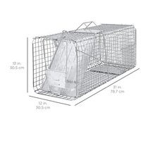 Cage métallique pliable en mailles, abri pour chat, Rat, lapin, renard, écureuil, piège à animaux