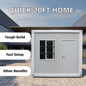 Tùy Chỉnh 1 Phòng Ngủ Xách Tay Đúc Sẵn Thiết Kế Văn Phòng Có Thể Tháo Rời Phẳng Gói <span class=keywords><strong>Container</strong></span> Nhà Bánh Sandwich Bảng Điều Chỉnh <span class=keywords><strong>Modular</strong></span> Xây Dựng - Product Image 3