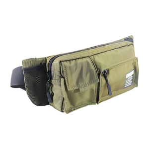 Sac banane imperméable en nylon pour sports de plein air, course à pied, jogging, moto, avec poches zippées, personnalisable, unisexe, motif lettre tendance - Product Image 6