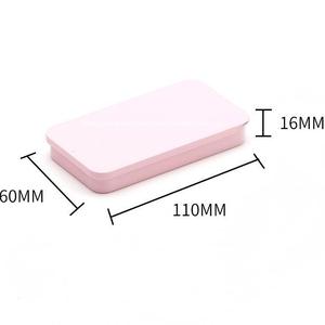 110*60*16mm banda stagnata scatola di ferro solido profumo e caramella compressa di medicina quadrata personalizzata - Product Image 4