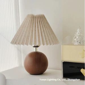 Nordic lampu malam, desain lipit Modern Retro, badan besi lampu samping tempat tidur kelas atas baterai dasar E26, hadiah rumah untuk dekorasi kamar tidur gadis Ins - Product Image 4