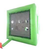 But de football gonflable pour enfants, tunnel de football en PVC, cible de tir gonflable, cage de football pour enfants