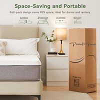 Großhandelslieferanten Hochwertige Moderne Memory-Schaum Taschenfederkernmatratze King-Size mit Massagefunktion für Schlafzimmer, Krankenhaus & Villa
