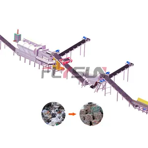100-500 Tons per day Household and constructions waste treatment machinery
