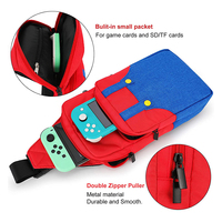 2023 sac à bandoulière pour Nintend Switch voyage transporter étui multifonctionnel sacs de rangement à bandoulière Console de jeu accessoires de jeu