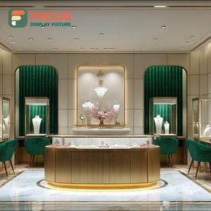 Fabricante de Muebles para Joyerías Personalizados, Mueble de Exhibición de Joyería con Marco de Madera para Tiendas de Marca - Product Image 6