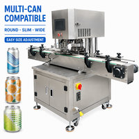 Machine de scellage de boîtes de conserve, vente directe d'usine, automatique, en acier inoxydable, qualité alimentaire, prix de gros pour les aliments en conserve