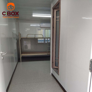 บ้านสำเร็จรูปแบบตู้คอนเทนเนอร์ Cbox ประกอบง่าย เคลื่อนย้ายได้ ผนังแซนวิชระบายอากาศ เหมาะสำหรับหอพัก ห้องนอน สำนักงาน โรงแรม - Product Image 2