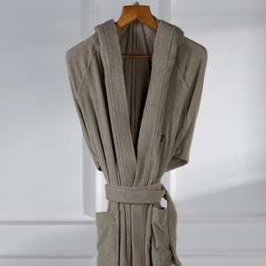 Luxus 100 % Baumwolle Kimono 5 Sterne W Stickerei Hotel Bademantel Beling Textil - Product Image 4