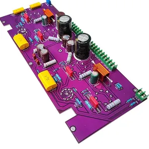 Carte de circuit amplificateur à tubes à vide 6U8 6F2 Push <span class=keywords><strong>EL34</strong></span> <span class=keywords><strong>KT88</strong></span>, carte de circuit imprimé PCB, amplificateur audio haute puissance 30Wx2 - Product Image 2