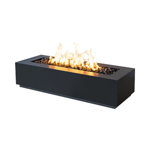 PANSEE 1450mm Moderno Braciere da Esterno Autoportante in Acciaio Inox per Villa, Giardino, Soggiorno, Alimentazione a Legna/Gas/Etanolo/Elettronica/3D - Product Image 5