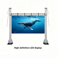 Pantalla LED P3.91 de Alquiler para Video Wall, 500×1000mm, HD, Fondo de Escenario para Conciertos, Bodas y Eventos