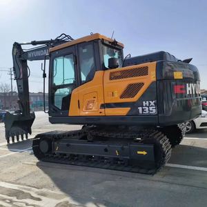 Original de haute qualité d'occasion Hyundai HX135 13TON pelleteuse sur chenilles d'occasion à bas prix à vendre - Product Image 6