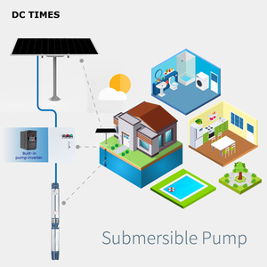 <span class=keywords><strong>Pompe</strong></span> solaire hybride robuste 12V/24V Pompes d'irrigation de <span class=keywords><strong>surface</strong></span> submersibles à haute pression avec contrôleur de charge pour fermes - Product Image 4