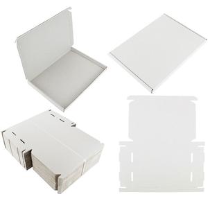 Caja de correo de envío de embalaje con logotipo impreso personalizado al por mayor para pequeñas empresas caja de papel Kraft <span class=keywords><strong>blanco</strong></span> de cartón corrugado - Product Image 5