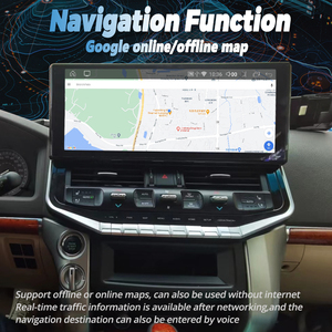 16.2 "Android voiture multimédia pour <span class=keywords><strong>Toyota</strong></span> <span class=keywords><strong>Land</strong></span> <span class=keywords><strong>Cruiser</strong></span> LC200 mise à niveau LC300 VX-R 2008-2021 Gps lecteur vidéo Central Carplay écran - Product Image 5