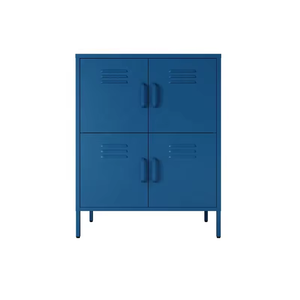 Usine Deract Sales Armoire en métal Mobilier tendance Armoire casier en acier à 2 portes personnalisée pour le salon Salle d'emballage - Product Image 3