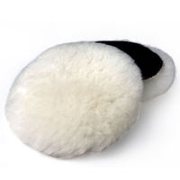 3M 85078 2 pouces 3 pouces Tampons de polissage en laine microfibre pour le polissage de surface de peinture automobile