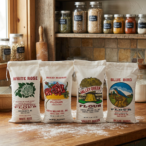 Sacs en coton personnalisés pour farine, réutilisables et lavables, pour le stockage des aliments, du blé, des céréales et du riz – Vente en gros fabricant - Product Image 1