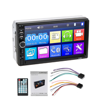 Pantalla táctil de 7 pulgadas Estéreo para automóvil HD IPS Inalámbrico Carplay Android Auto MP5 Player