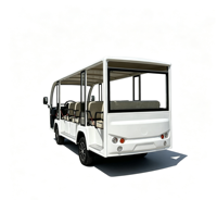 Autobús Eléctrico para Recorridos Turísticos en Hoteles y Parques, Vehículo Eléctrico para el Transporte de Turistas, Transporte Especial para Turismo