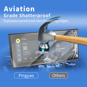 Adesivi per Auto Pellicola Protettiva in Vetro Temperato per Schermo Digitale Cruscotto Carplay Accessori Veicolo per <span class=keywords><strong>FIAT</strong></span> Grande Panda 2024 - Product Image 4