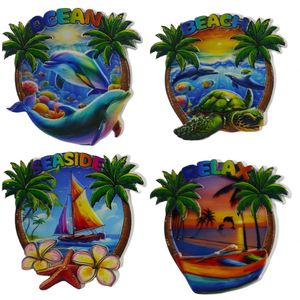 Ideas de Regalos de Playa en Tendencia 2025, Recuerdos Personalizados, Diseños de Resina con Vistas al Mar y la Playa, con Pegatinas Magnéticas en Oferta - Product Image 2