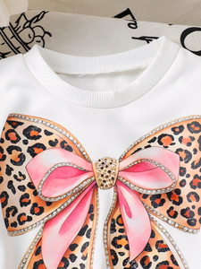 เสื้อผ้าเด็กหรูหรา ชุดเด็กผู้หญิง เสื้อกั๊กแขนยาวสีขาวและกระโปรง เสื้อผ้าเด็กผู้หญิงวัยหัดเดิน 0-3 ปี - Product Image 4