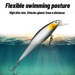 Kit de Señuelos Minolta Bait Silverfish para Pesca en Agua Media, 5 Piezas, para Pesca de Lubina - Product Image 4