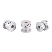 Poulie dentée de tendeur de courroie de distribution en aluminium personnalisable INTECH GT2 20 dents pour usage industriel