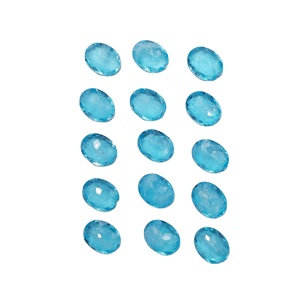 YZ <span class=keywords><strong>pietra</strong></span> di fusione gioielli <span class=keywords><strong>Paraiba</strong></span> smeraldo/rotondo/ovale/forma di pera ghiaccio Crack passo taglio tormalina <span class=keywords><strong>pietra</strong></span> di fusione sintetica - Product Image 5
