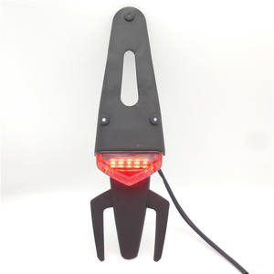 Biketail <b>Light</b> <b>Led</b> Motorbike <b>Lights</b> Off-road Mountain Motorcycle Red Cover <b>LED</b> Red <b>Light</b> Brake and <b>Running</b> Lamp - Product Image 5