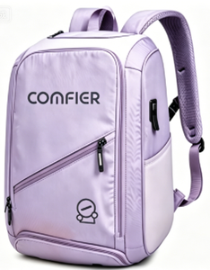 Large Capacity Waterproof Fashion Pickleball Backpack with USB Port & <b>Multi</b> <b>Compartments</b> for Training - Product Image 2