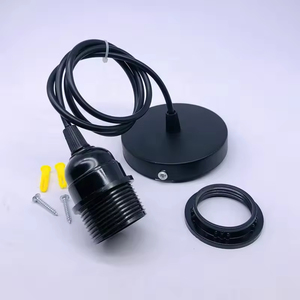 <span class=keywords><strong>E27</strong></span> Bakelite vít giữ đèn nhựa đèn chùm cơ sở Dây Kết Hợp cho treo ổ cắm phong cách cho chủ sở hữu đèn & căn cứ - Product Image 1