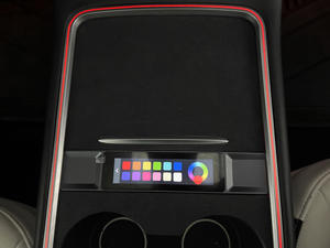 Kit d'éclairage intérieur de voiture SJC est une mise à niveau pour les modèles <span class=keywords><strong>Tesla</strong></span> <span class=keywords><strong>Model</strong></span> <span class=keywords><strong>3</strong></span> et <span class=keywords><strong>Model</strong></span> Y 2020-2023 avec éclairage ambiant dynamique en symphonie - Product Image 3