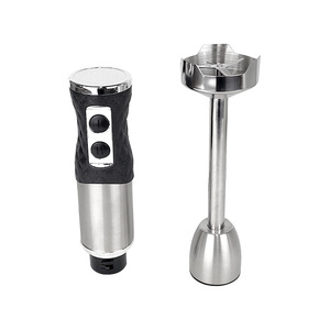 Licuadora <span class=keywords><strong>de</strong></span> inmersión 4 en 1 eléctrica 300W Control <span class=keywords><strong>de</strong></span> velocidad del motor resistente Modo Turbo Handheld Acero inoxidable Stick Bowl-Lift Design - Product Image 2