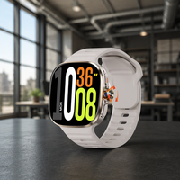 Montre connectée Wonlex 4G avec carte SIM, appels téléphoniques, 3 Go + 32 Go, suivi d'activité, NFC, GPS, caméra HD, écran AMOLED rectangulaire, rappel d'appel, SOS, IP67