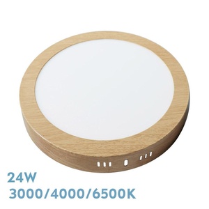Downlight LED de 24 W, 3000 K-4000 K-6500 K, 2160 lm, 3,5 x 29 x 29 cm, ideal para iluminación ambiental y decoración en interiores. - Product Image 1