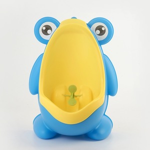 Cute <span class=keywords><strong>Little</strong></span> Frog Baby Boy Urinario Inodoro de pie para niños en plástico Fácil de limpiar y usar - Product Image 6