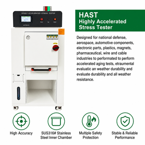 Horno de Envejecimiento Industrial de Alta Temperatura y Alta Presión, Cámara PCT HAST con Interfaz USB para Descarga de Datos - Product Image 2