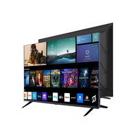 Téléviseur LED sans cadre 32 43 pouces Écran de télévision TV 65 pouces 4K Smart TV Android 75 pouces Téléviseur intelligent Panneau