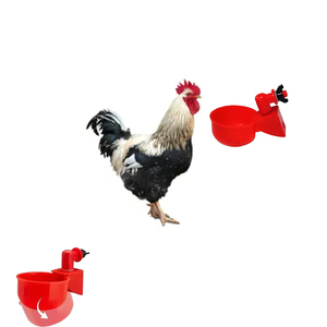 Poultry Chicken <b>Drinking</b> Bowl Bird Pigeon Cup Plastic Quail Chicken Cup Drinker Price Chicken Drinker - Product Image 1
