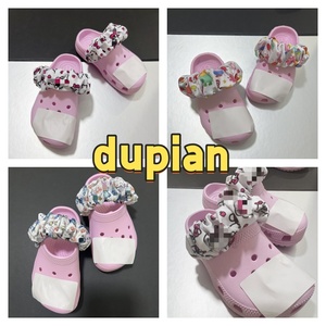 Accessori per Scarpe all'Ingrosso, Decorazioni Personalizzabili per Zoccoli per Bambini, Stampa Designer su Cinturini in Tessuto - Product Image 6