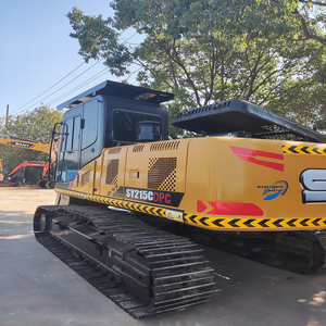 Excavadora de cadenas Sany SY215C usada en China, 21 toneladas, en buen estado, excavadora Sany SY215 en venta - Product Image 4